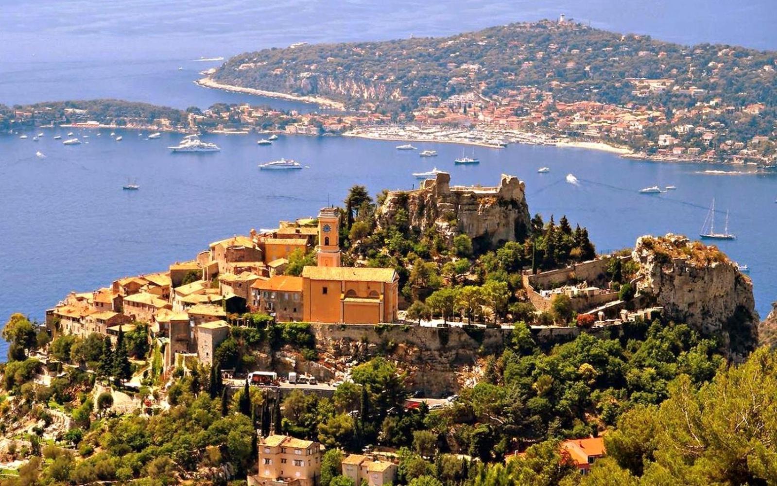 Eze - Appartement Dans Bas De Villa Avec Piscine Pres De Monaco Luaran gambar